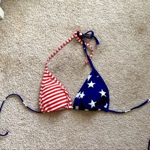 USA string bikini top